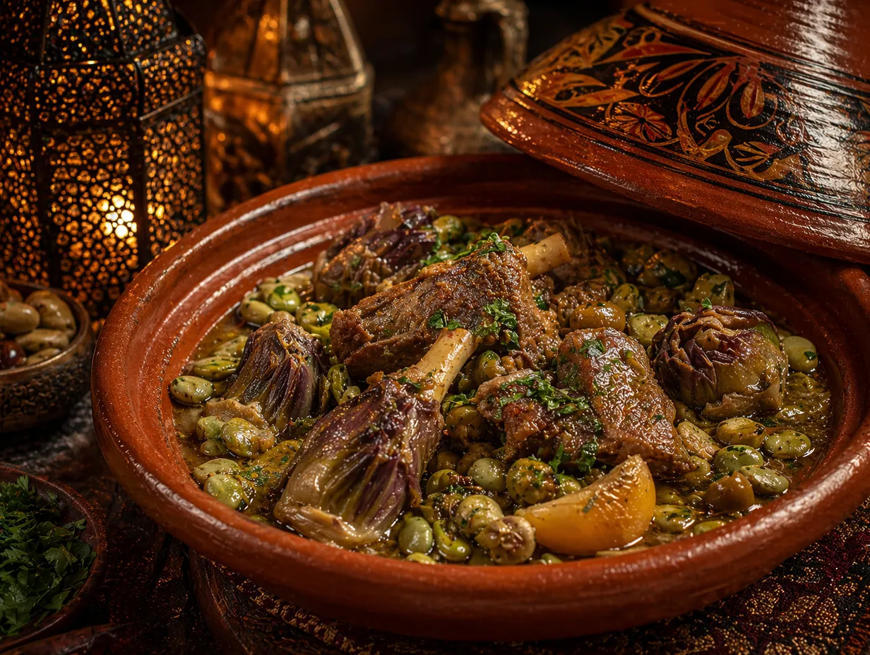 Tajine artichauts